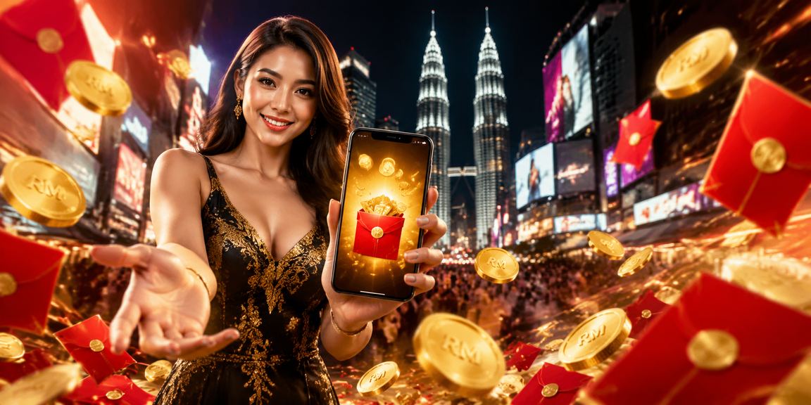 Promosi bonus sampul merah Hari Raya dan Tahun Baru Cina di kasino 68000 Kuala Lumpur